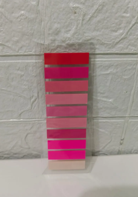 POST IT TRANSPARENTE RETRO X 200UND ROSA - 2