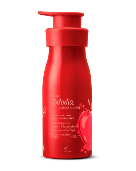 CREMA NUTRITIVA PARA EL CUERPO TODODIA MANZANA CARAMELIZADA Y VAINILLA - 1