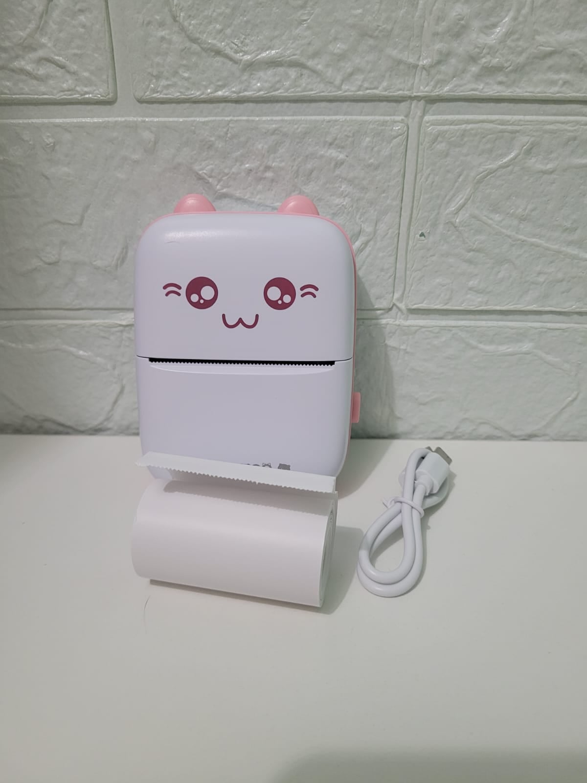MINI IMPRESORA PORTÁTIL KAWAII - ROSADO - 1