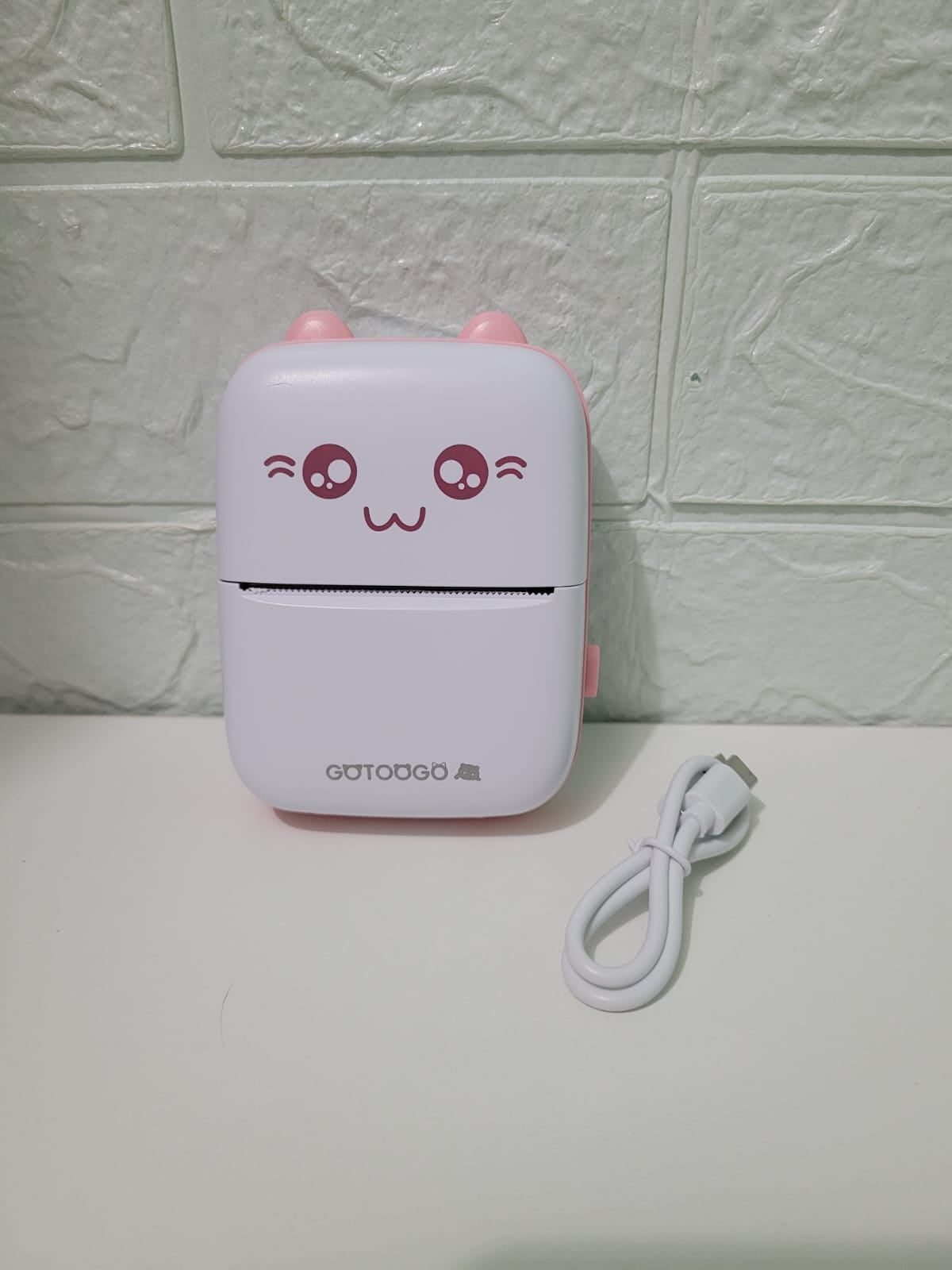 MINI IMPRESORA PORTÁTIL KAWAII - ROSADO - 2