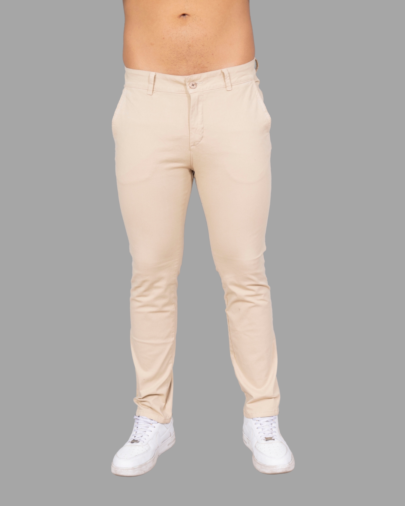 PANTALON DRILL JUSTO PARA HOMBRE - 1