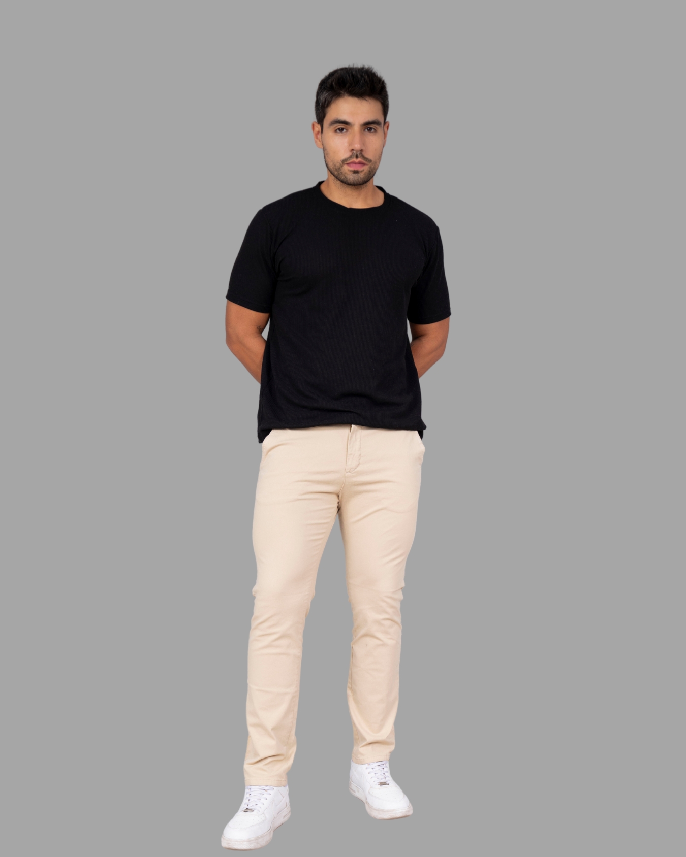PANTALON DRILL JUSTO PARA HOMBRE - 4
