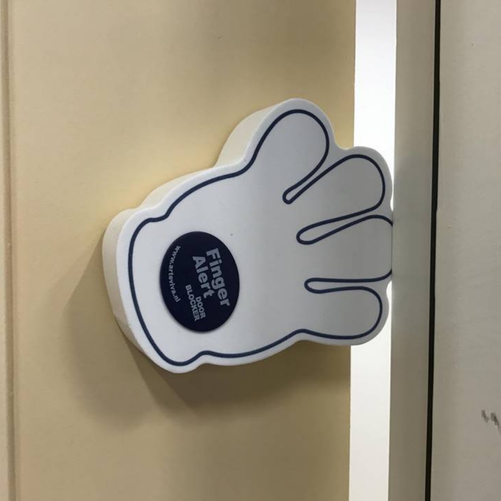 SALVADEDOS BLOQUEADOR DE PUERTA (MANITO GIRATORIA) ARTE VIVA - 4
