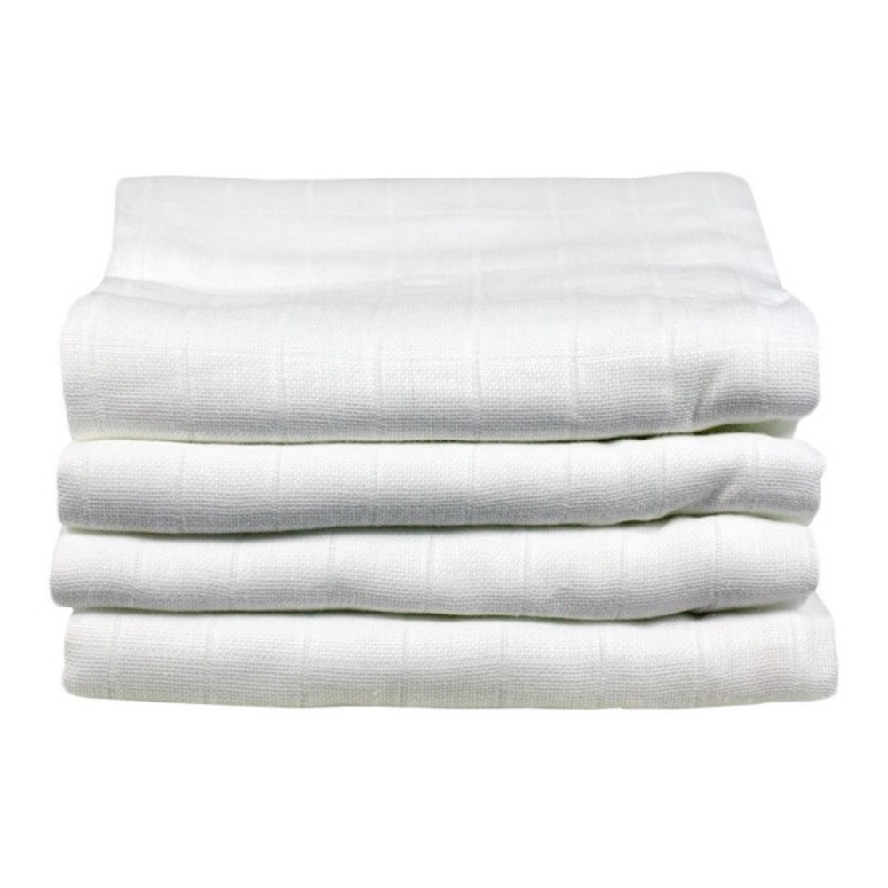 PAÑALES DE GASA PARA BEBÉ - MUSELINA (12 UNIDADES) - 1
