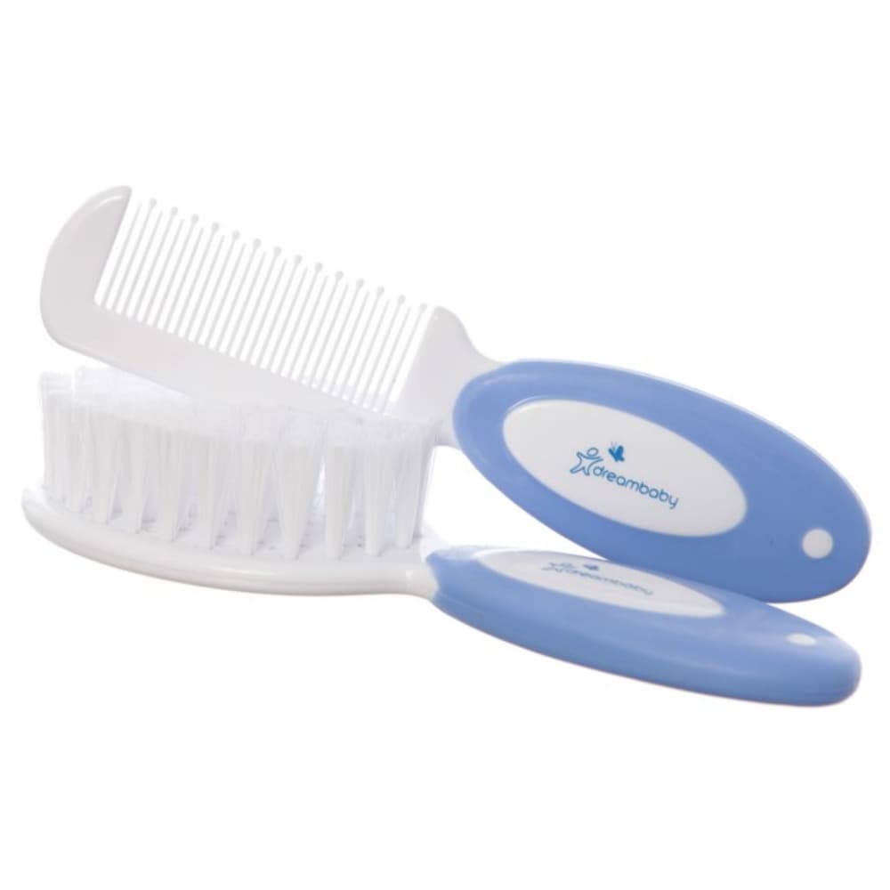 SET DREAMBABY CEPILLO Y PEINE L327 AZUL BEBE - 2