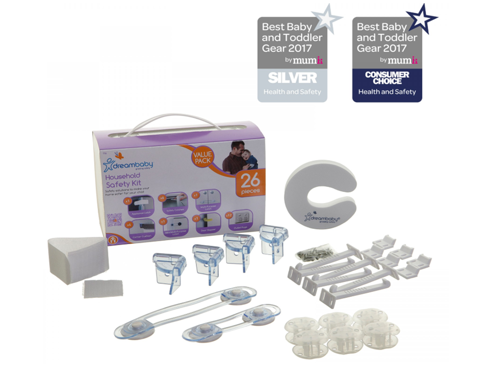 KIT DE SEGURIDAD DREAMBABY F766 PARA EL HOGAR - 26PC - 1