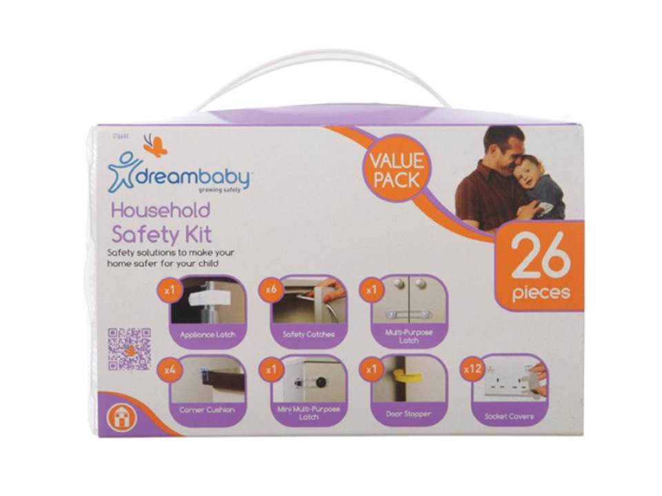 KIT DE SEGURIDAD DREAMBABY F766 PARA EL HOGAR - 26PC - 2