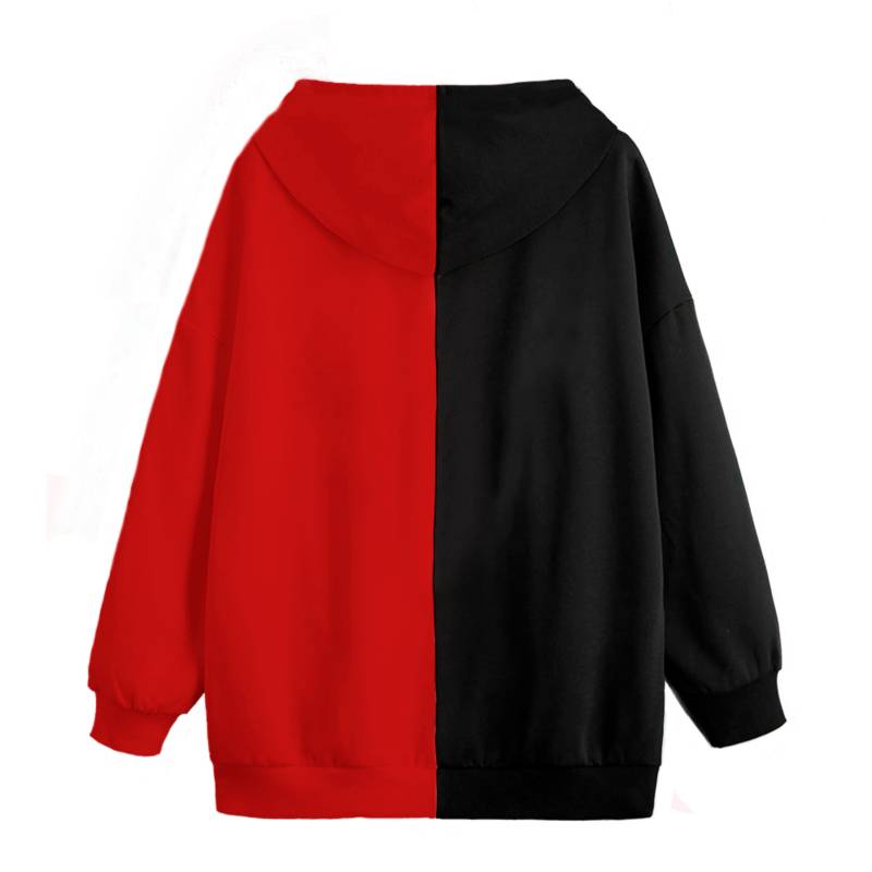 POLERA HOMBRE YANSUS BICOLOR ROJO Y NEGRO - 2