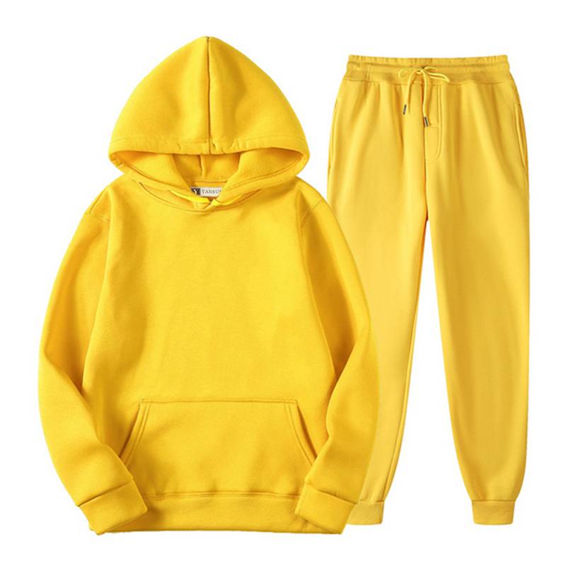 CONJUNTO ALGODÓN YANSUS AMARILLO POLERA + BUZO - 1
