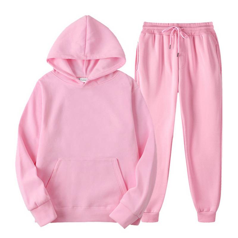 CONJUNTO ALGODÓN YANSUS ROSADO POLERA + BUZO - 1