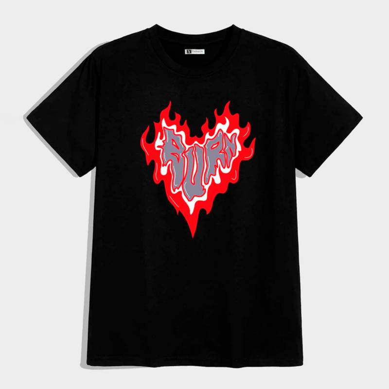 POLO ALGODÓN HOMBRE YANSUS ESTAMPADO CORAZÓN - 1