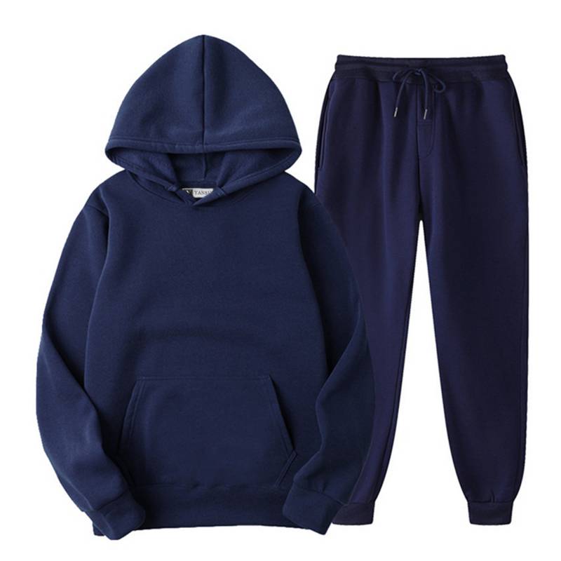 CONJUNTO POLERA BUZO YANSUS AZUL MARINO - 1