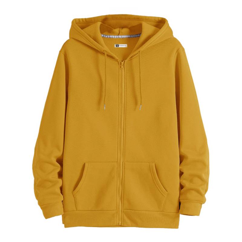 POLERA ALGODÓN HOMBRE YANSUS BASICO CON CIERRE - 1