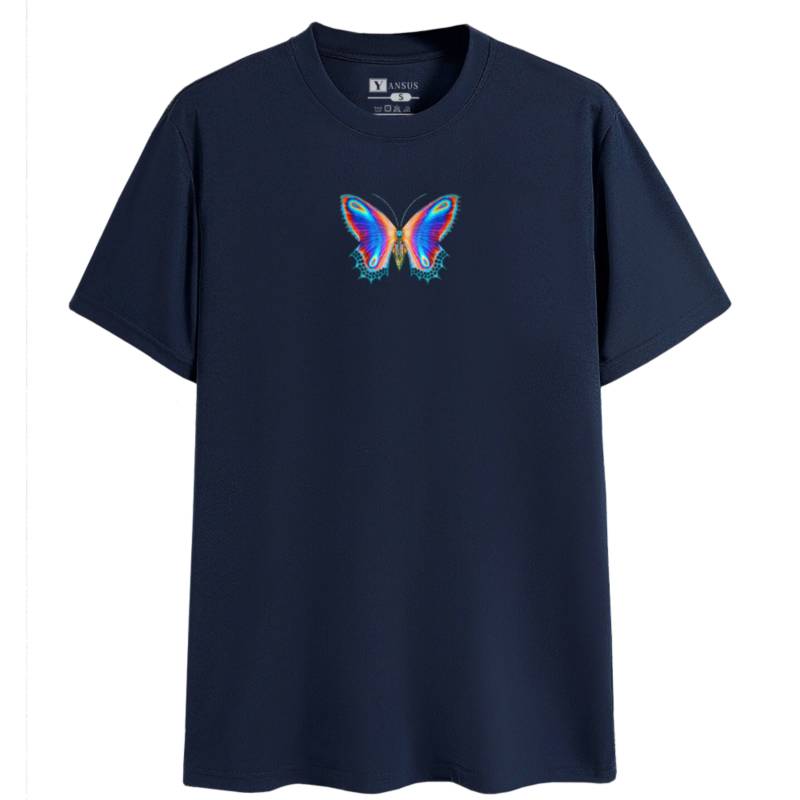 POLO ALGODÓN HOMBRE YANSUS ESTAMPADO MARIPOSA - 1
