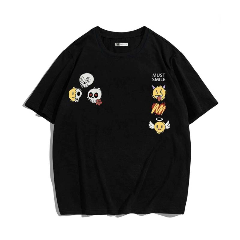 POLO ALGODÓN HOMBRE YANSUS ESTAMPADO DIBUJO - 1