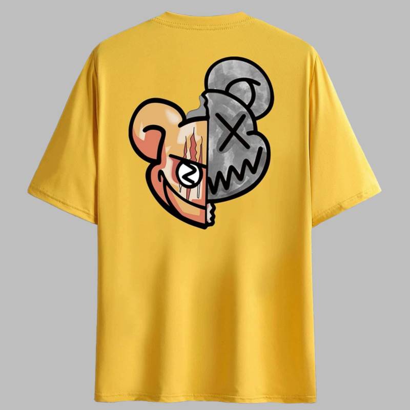 POLO ALGODÓN HOMBRE YANSUS ESTAMPADO OSO - 1