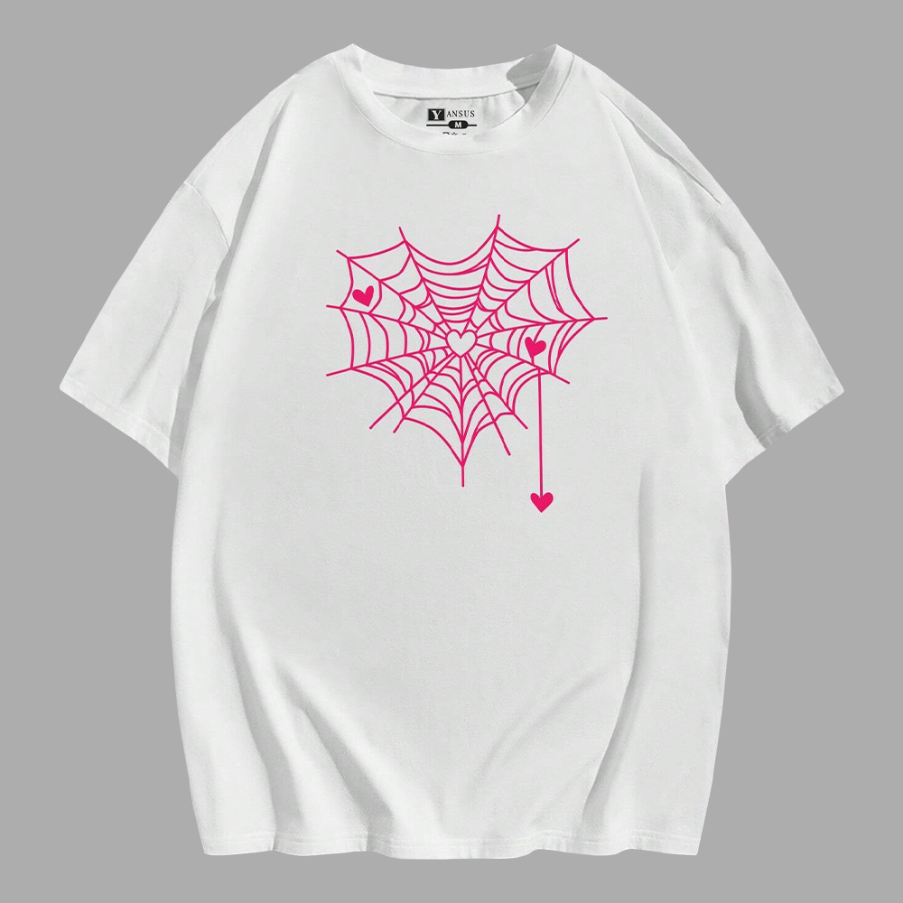 POLO HOMBRE YANSUS ESTAMPADO TELAARAÑA CORAZON - 1
