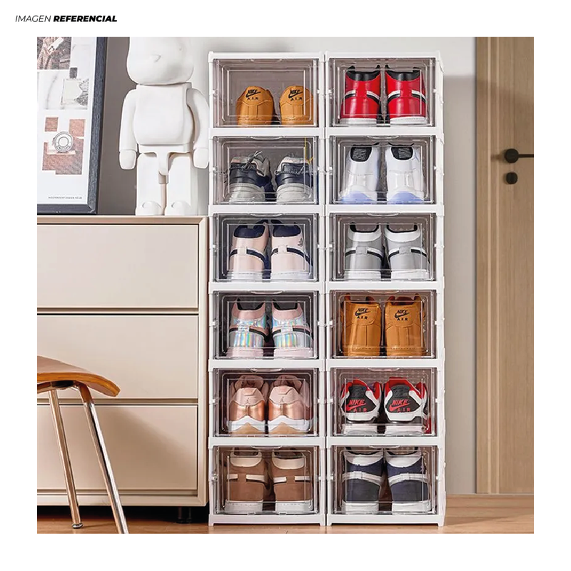 ZAPATERA PLEGABLE 6 NIVELES ORGANIZADOR DE ZAPATOS - 2