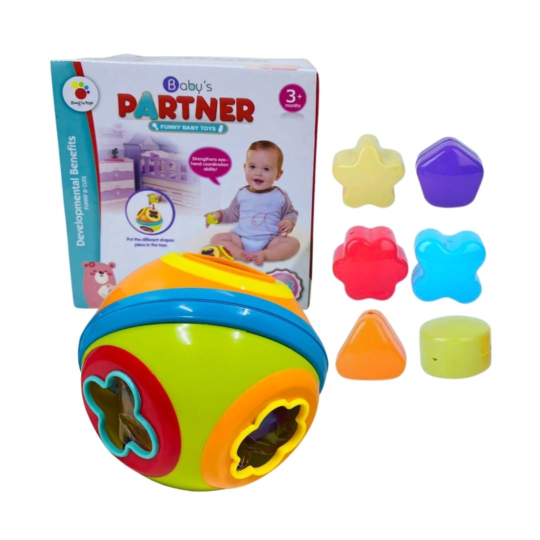 JUGUETE DIDÁCTICO PELOTA INTERACTIVA PARA BEBES - 1