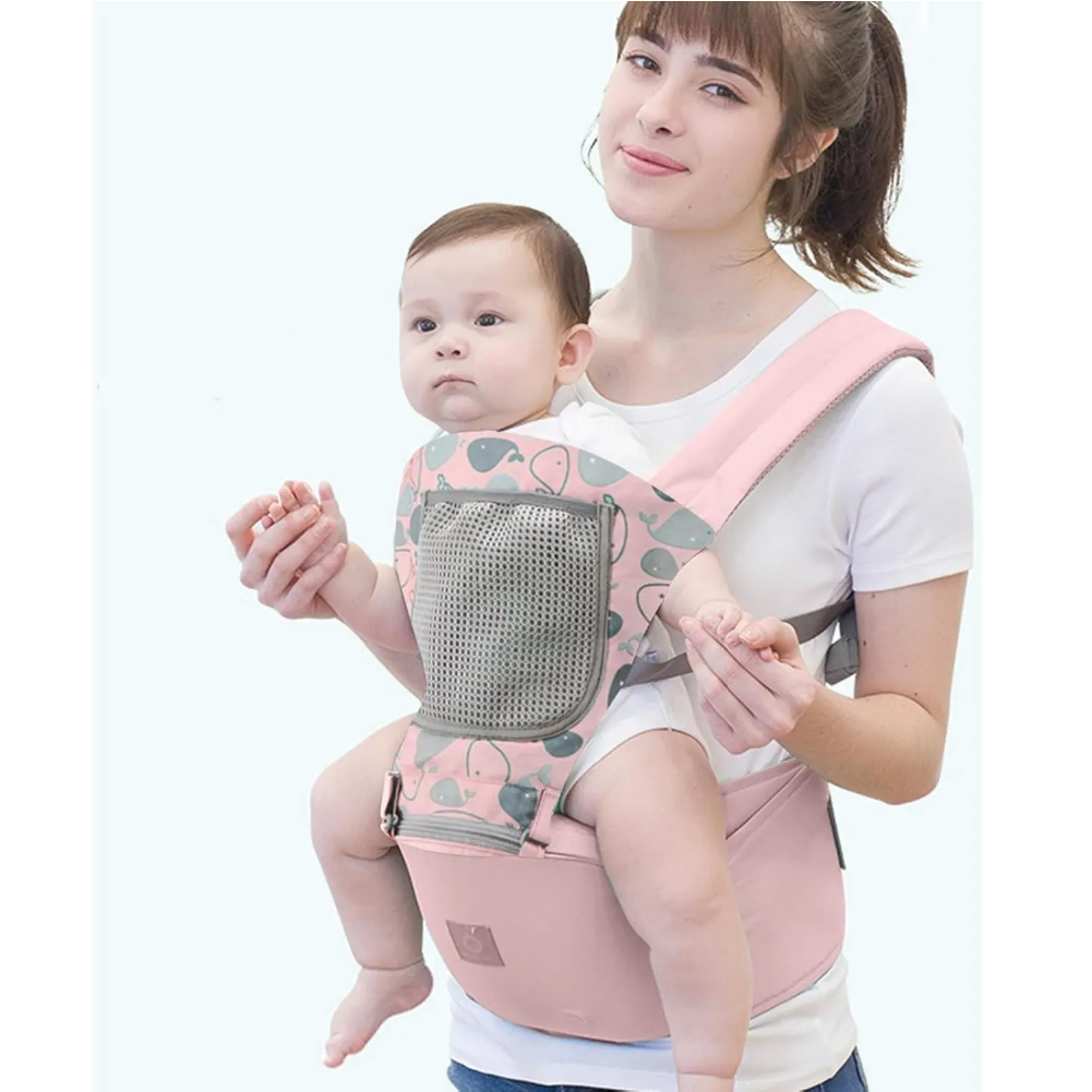 CANGURO PARA BEBÉ ERGONÓMICO 3 EN 1 NIÑA - 4