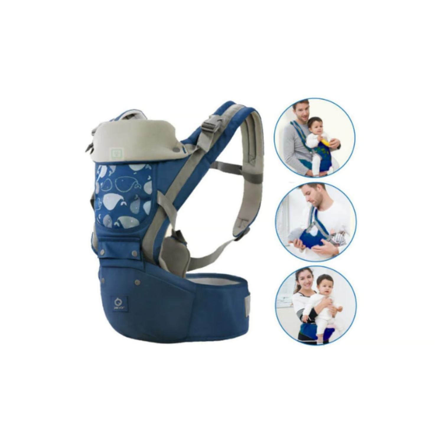 CANGURO PARA BEBÉ ERGONÓMICO 3 EN 1 NIÑO - 1