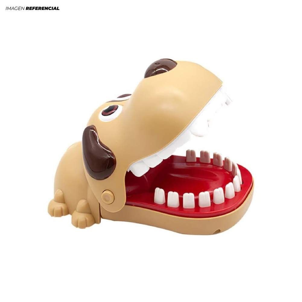 PERRITO DIDÁCTICO DENTISTA QUE MUERDE - 2