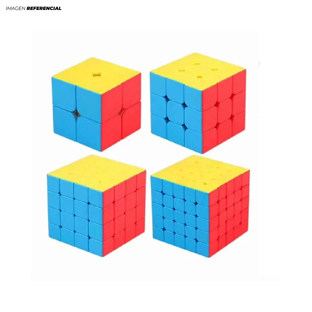 SET CUBO MÁGICO RUBIK MOYU PARA NIÑOS - 2