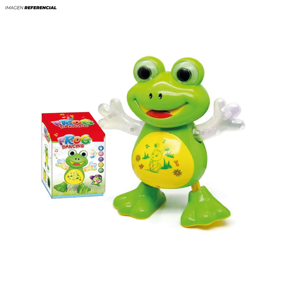 JUGUETE BAILARÍN RANITA INTERACTIVA PARA NIÑOS - 1