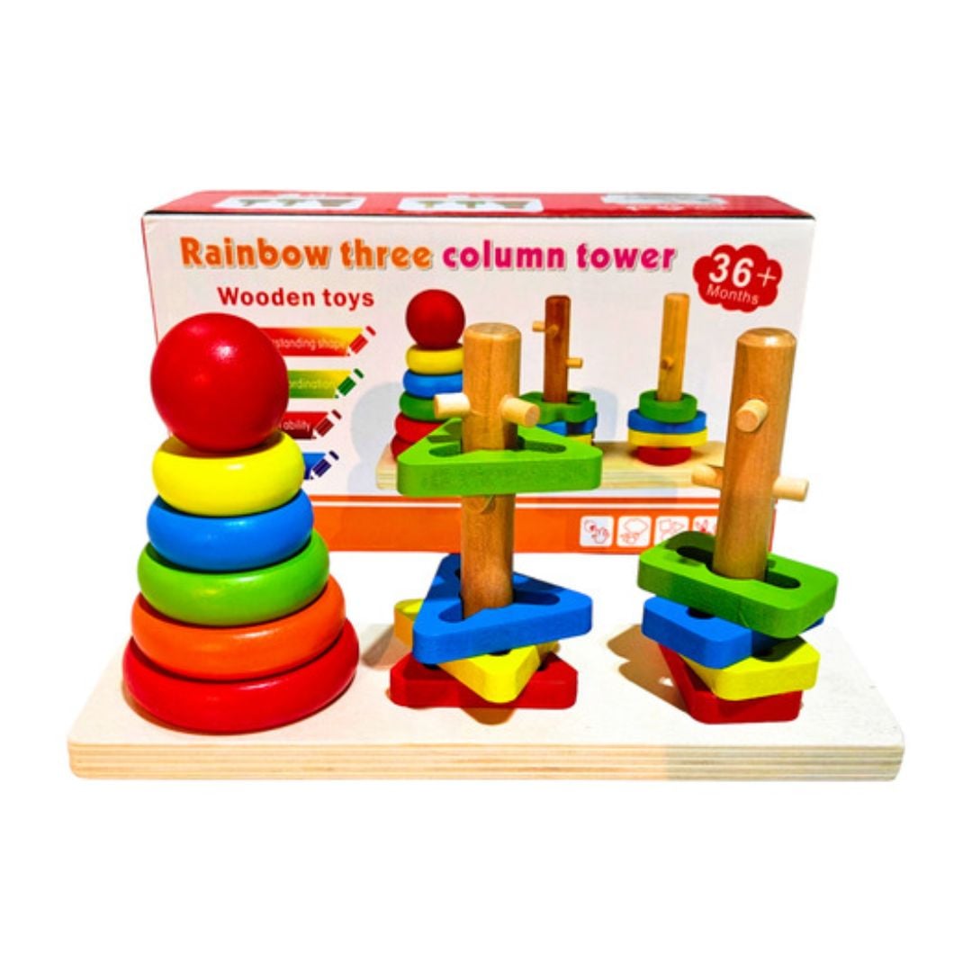 TORRE ARCOIRIS Y OBSTACULOS - 1