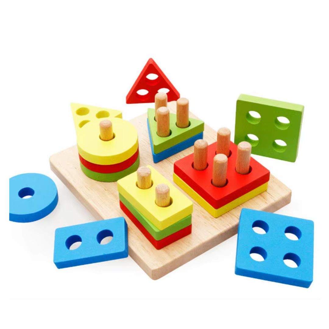 SET FIGURAS GEOMETRICAS DE ENCAJE - 2