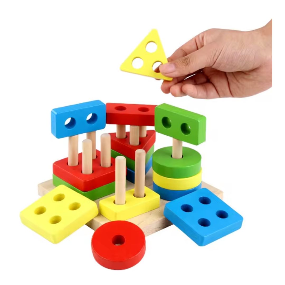 SET FIGURAS GEOMETRICAS DE ENCAJE - 3