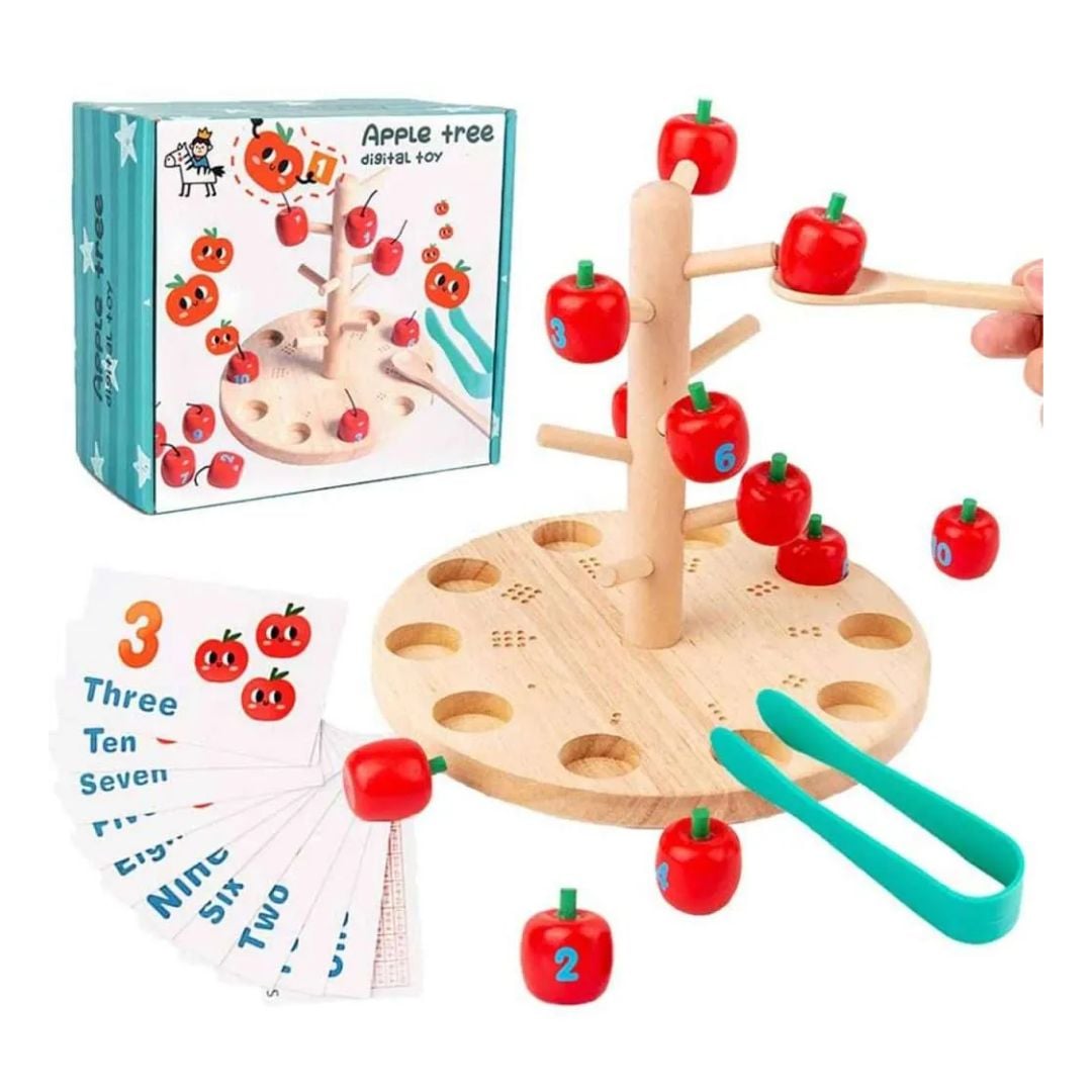 JUEGO DIDACTICO ARBOL DE MANZANA - 1