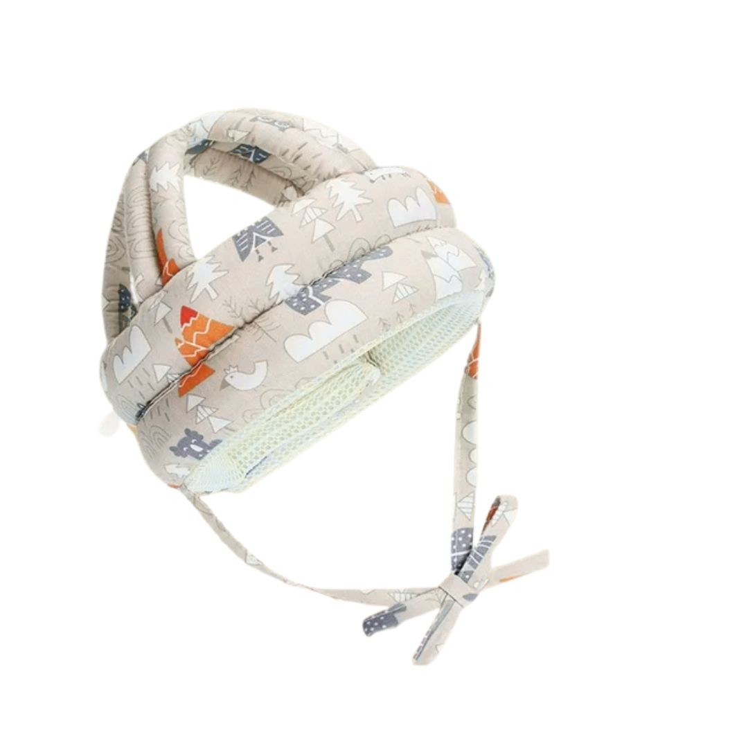GORRO ANTI CAIDA PARA BEBES BEIGE - 3