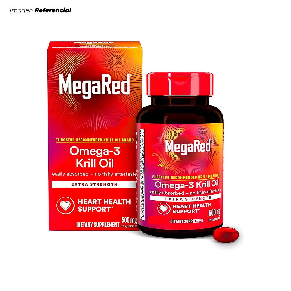 MEGARED SUPLEMENTO DE ACEITE DE KRILL CON OMEGA-3 - 1
