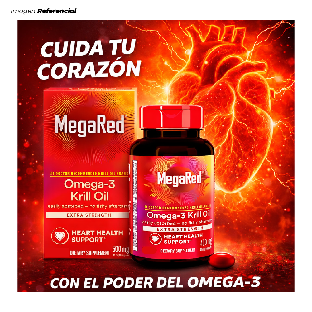 MEGARED SUPLEMENTO DE ACEITE DE KRILL CON OMEGA-3 - 2