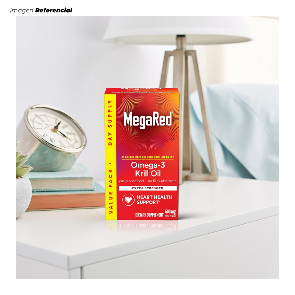 MEGARED SUPLEMENTO DE ACEITE DE KRILL CON OMEGA-3 - 3