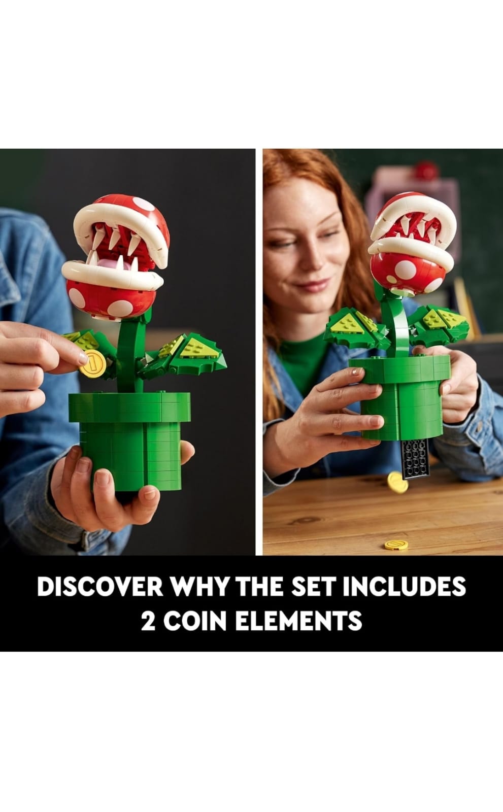 LEGO PIRANHA PLANT SUPER MARIO 71426 PIRAÑA - 2