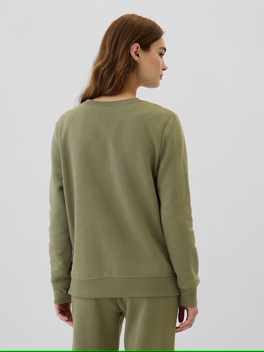 POLERA MUJER GAP VERDE CUELLO REDONDO - 2