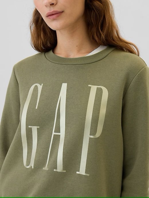 POLERA MUJER GAP VERDE CUELLO REDONDO - 3