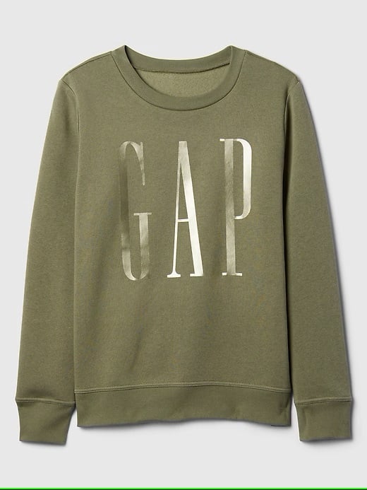 POLERA MUJER GAP VERDE CUELLO REDONDO - 4