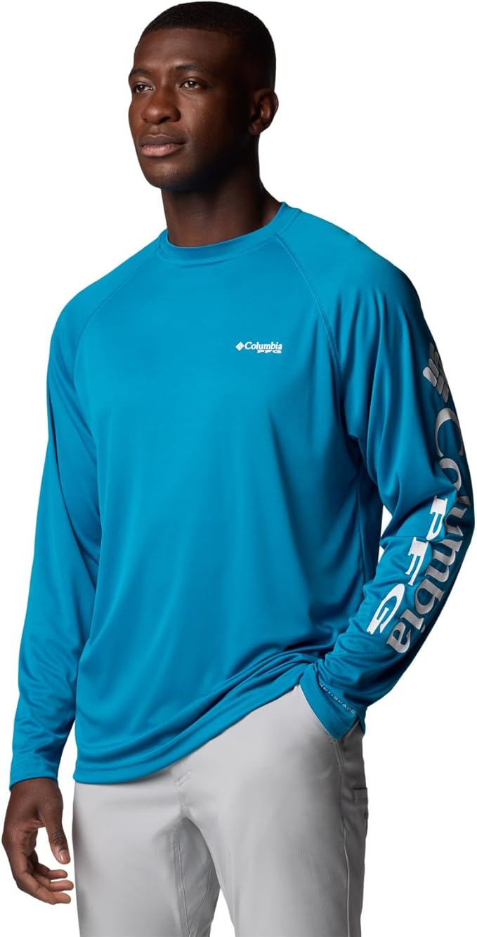 POLO COLUMBIA MANGA LARGA OMNI-SHADE Y OMNI-WICK PROTECCIÓN UV Y SECADO RÁPIDO PARA HOMBRE - 2