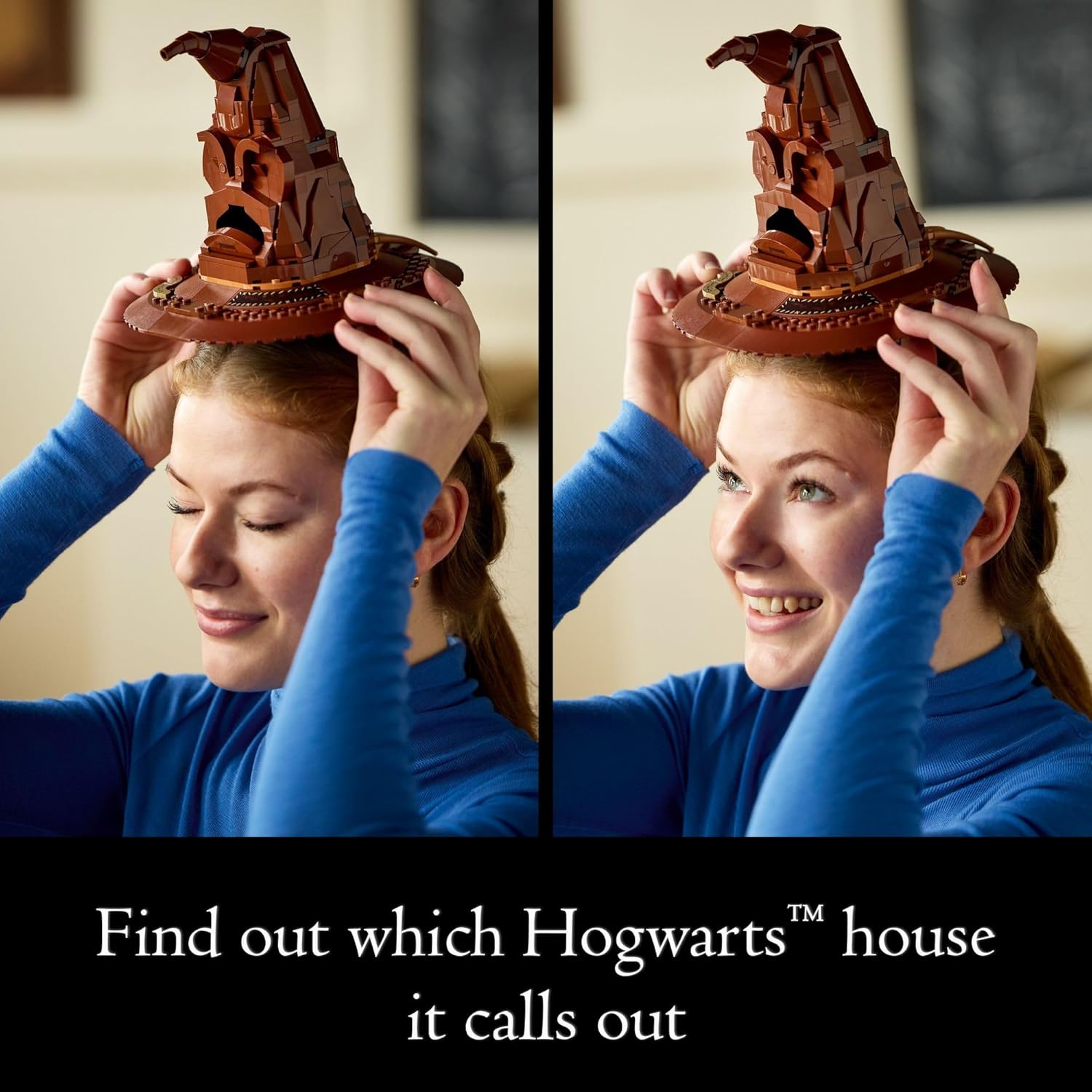 LEGO SOMBRERO DE CLASIFICACIÓN DE HARRY POTTER CON 31 VOCES 76429 TALKING SORTING HAT 561 PIEZAS - 4