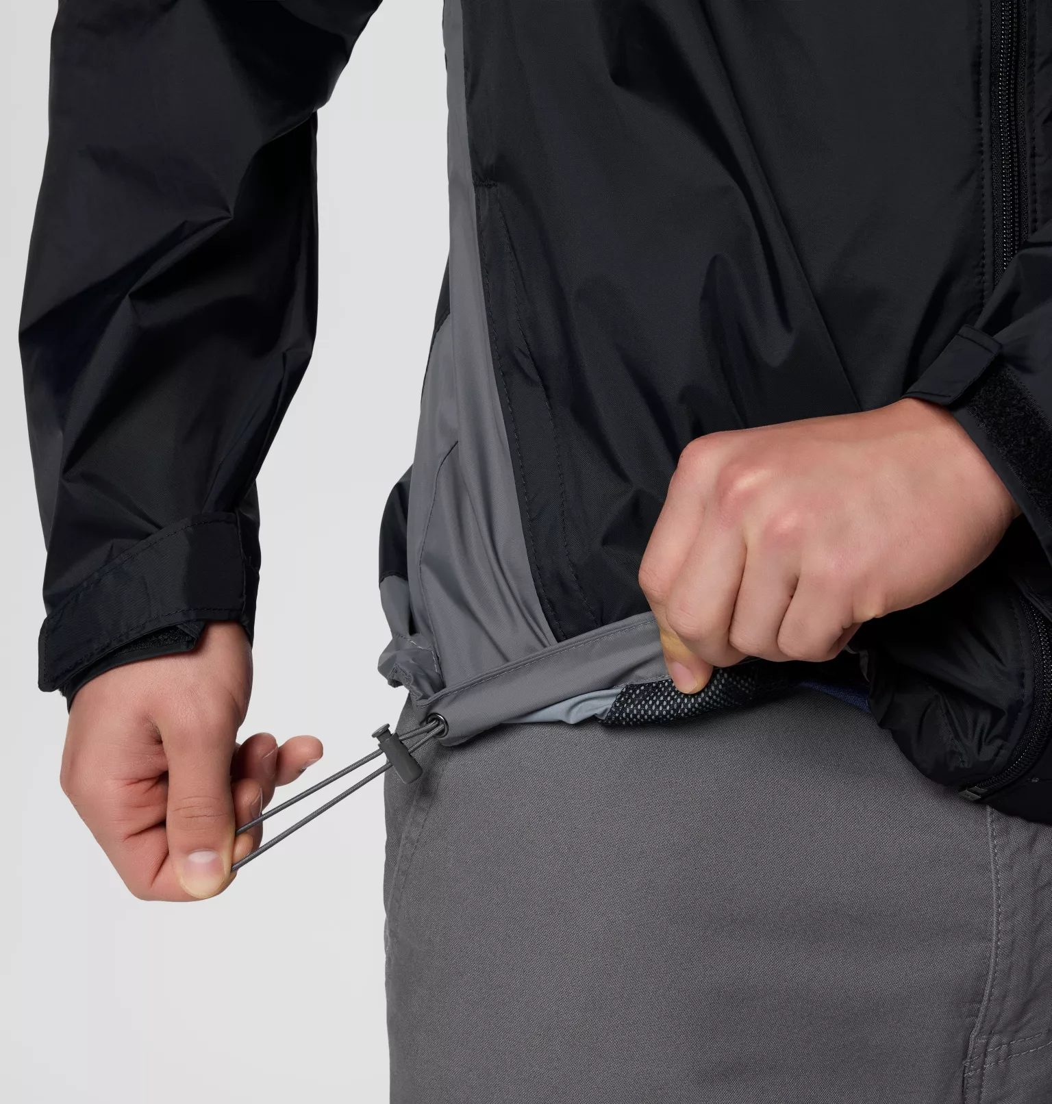 CASACA COLUMBIA GLENNAKER LAKE II RAIN JACKET PARA HOMBRE ADULTO IDEAL PARA LLUVIAS LIGERAS A MODERADAS. OMNI-SHIELD - 6