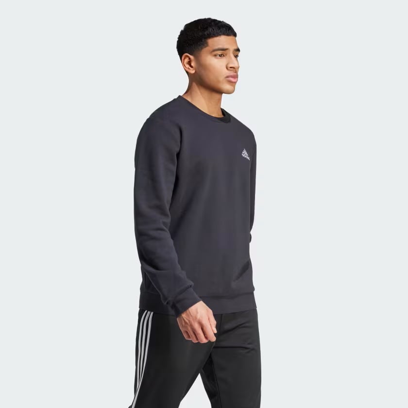 POLERA ADIDAS PARA HOMBRE ESSENTIALS FLEECE SWEATSHIRT - 3
