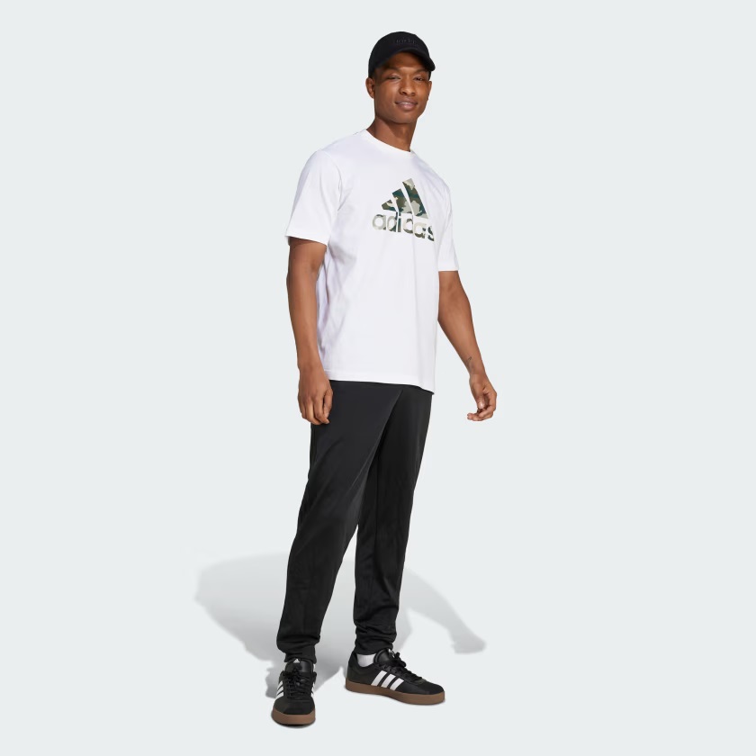 POLO ADIDAS PARA HOMBRE BLANCO LOGO CAMUFLADO - 3