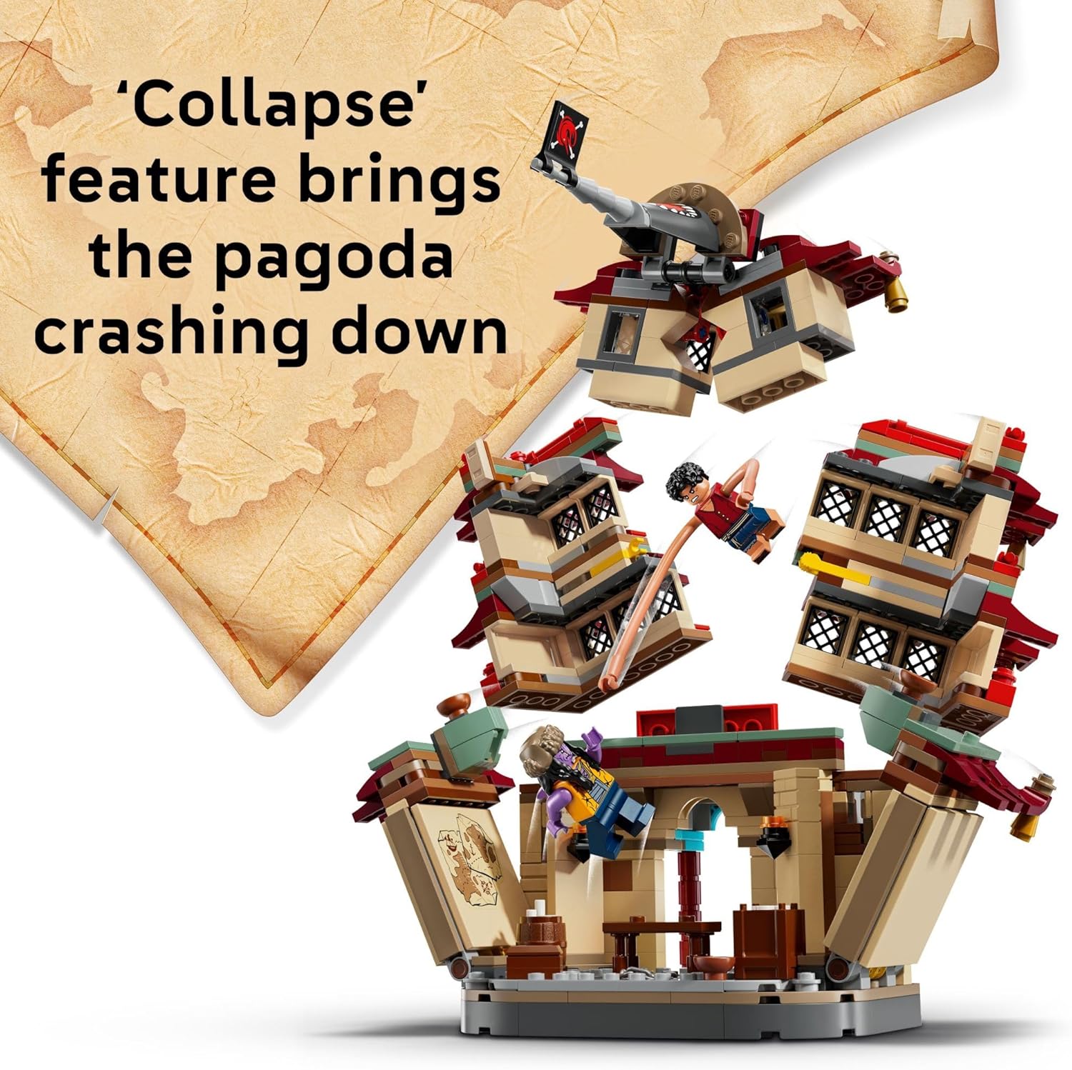 LEGO ONE PIECE BATTLE AT ARLONG PARK 75638 DE 926 PIEZAS - 4