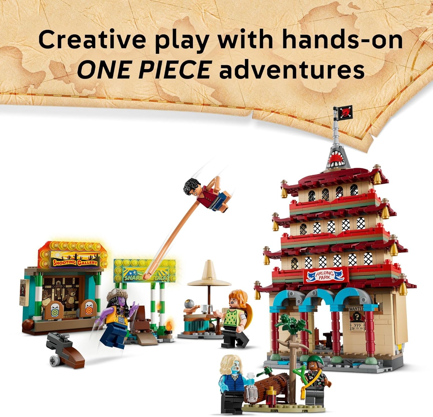 LEGO ONE PIECE BATTLE AT ARLONG PARK 75638 DE 926 PIEZAS - 5
