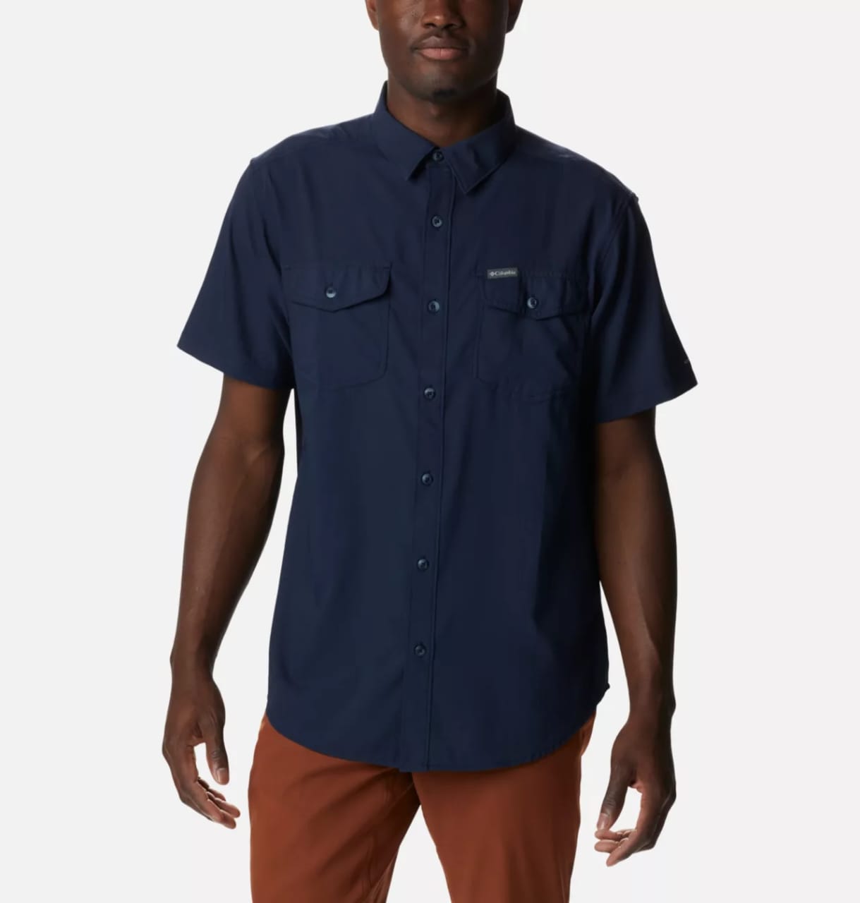 CAMISA COLUMBIA UTILIZAR MANGA CORTA REGULAR FIT OMNI SHADE Y OMNI WICK - 1