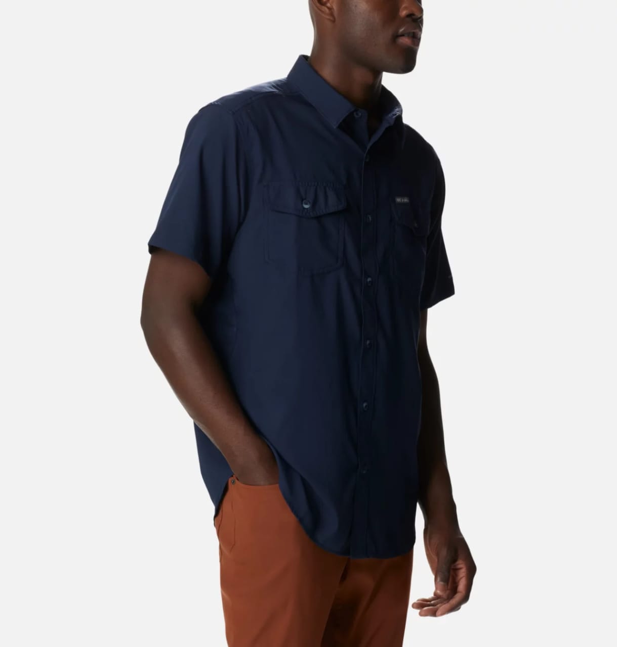 CAMISA COLUMBIA UTILIZAR MANGA CORTA REGULAR FIT OMNI SHADE Y OMNI WICK - 4