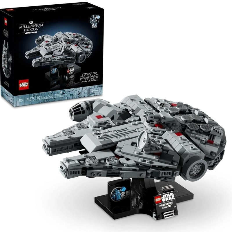 LEGO STAR WARS MILLENNIUM FALCON A NEW HOPE 25TH ANNIVERSARY 75375 HALCÓN MILENARIO - 1